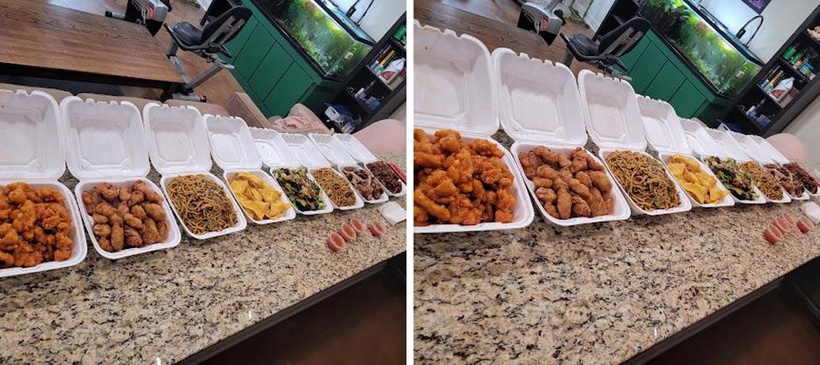 Hong Kong Buffet Menu